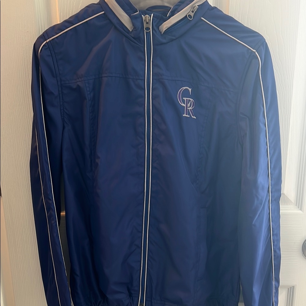 Purple Colorado Rockies jacket
